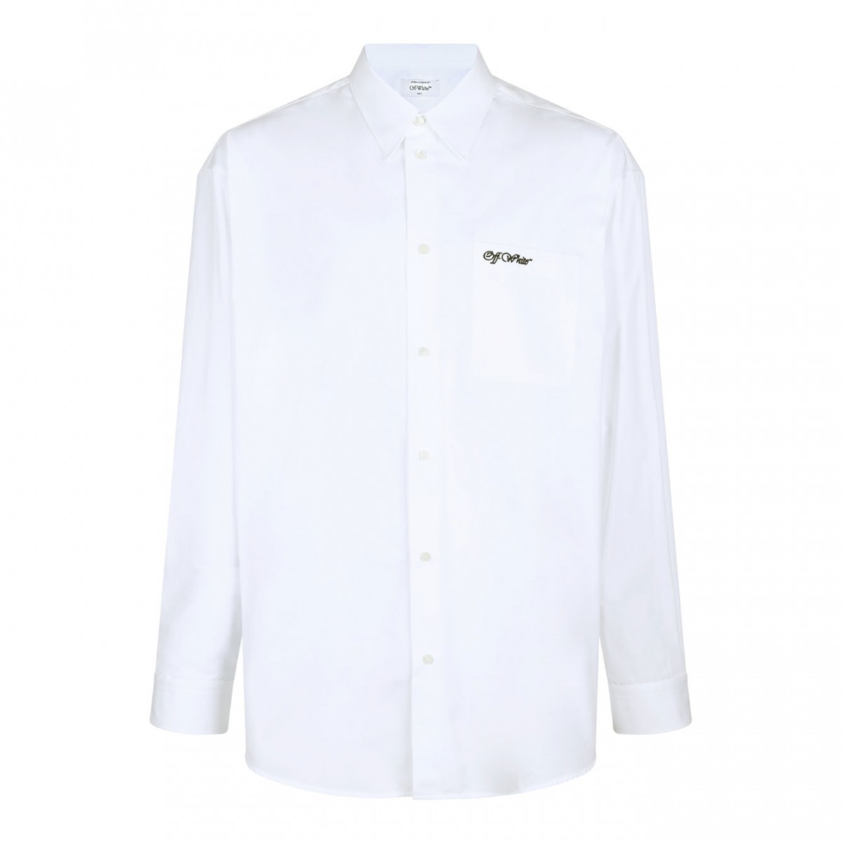 White College Poplin Shirt