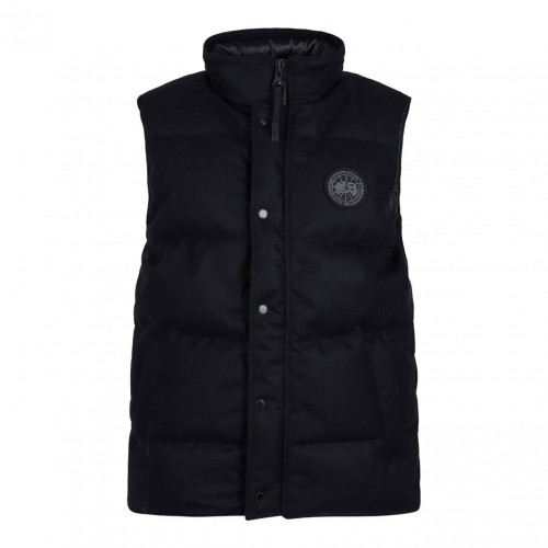 Navy Blue Padded Down Gilet