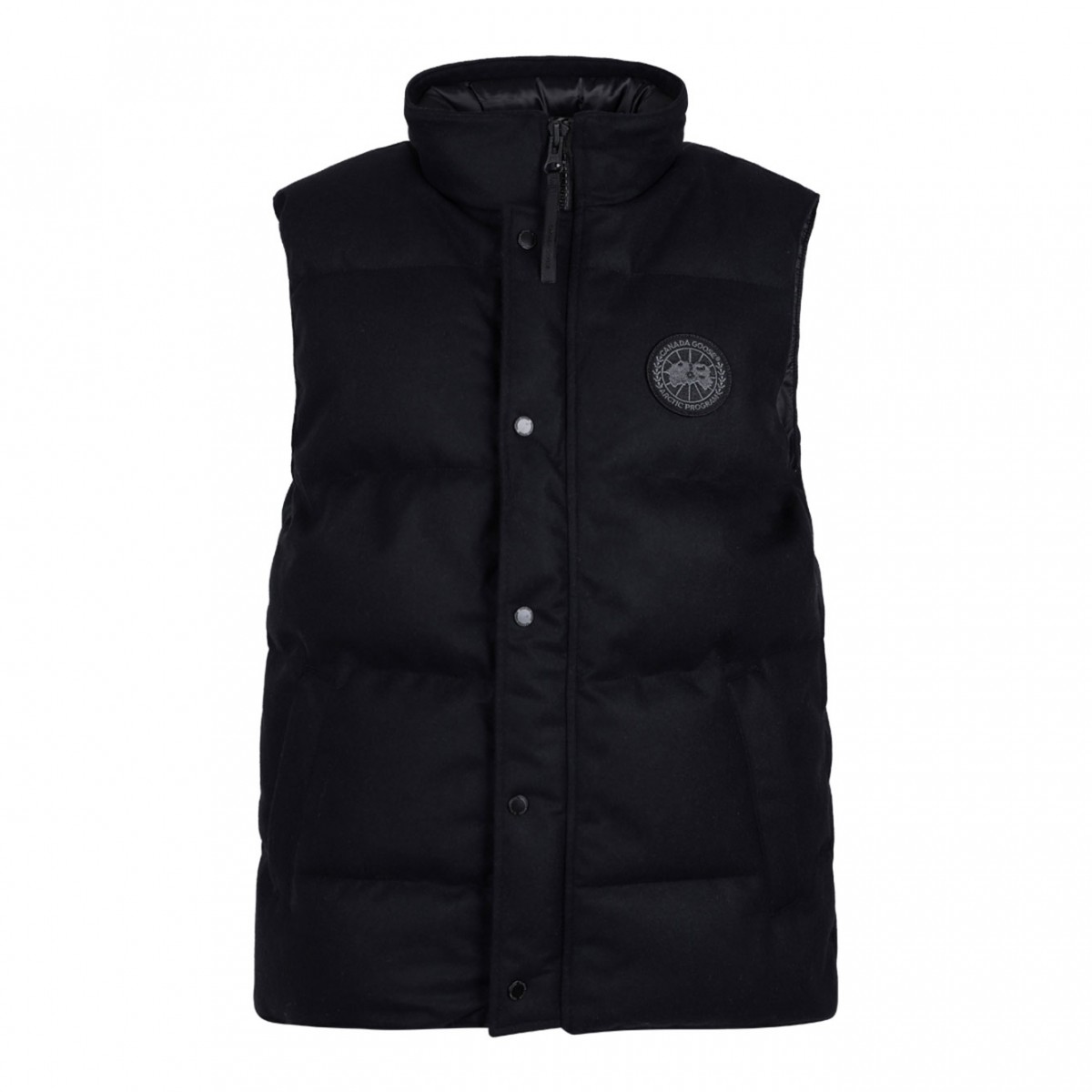 Navy Blue Padded Down Gilet