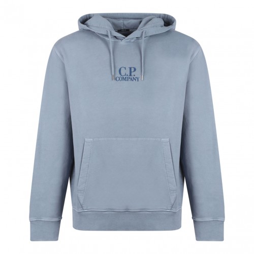 Light Blue Logo Embroidered...