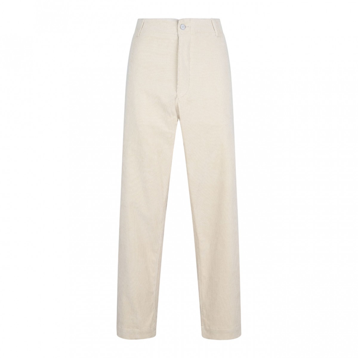 Light Beige Corduroy Trousers