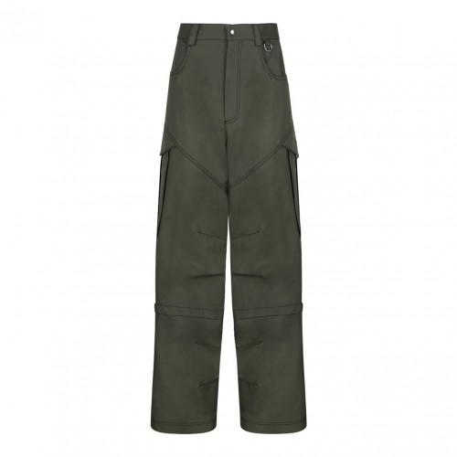 Green Cargo Trousers