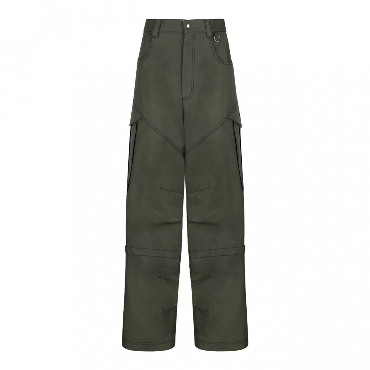 Green Cargo Trousers