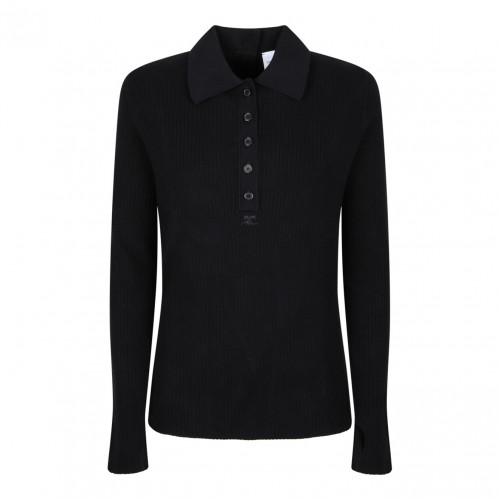 Black Polo Jumper