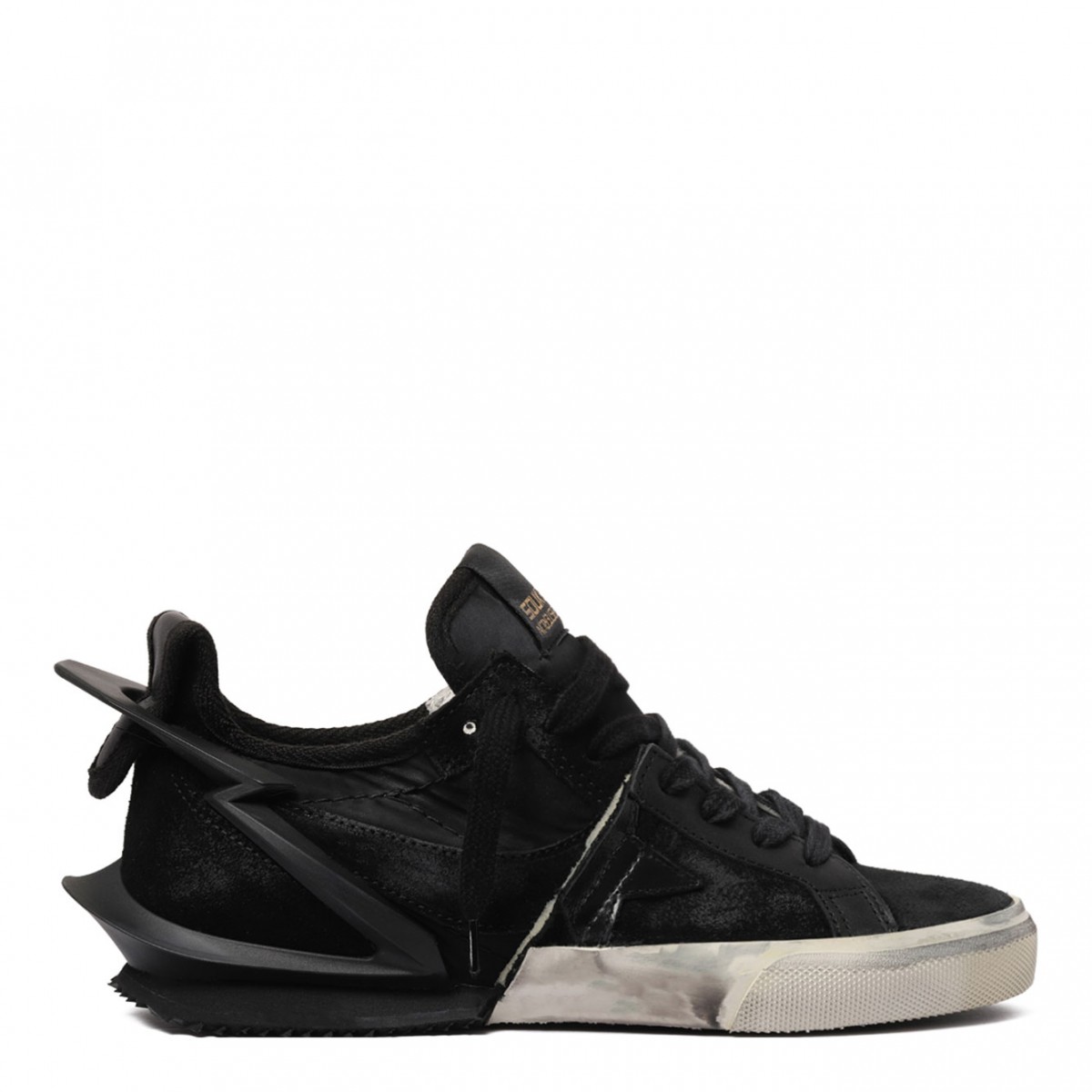 Black Lighting Star Sneakers