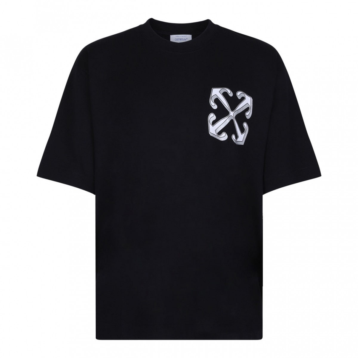 Black Graphic Print T-Shirt