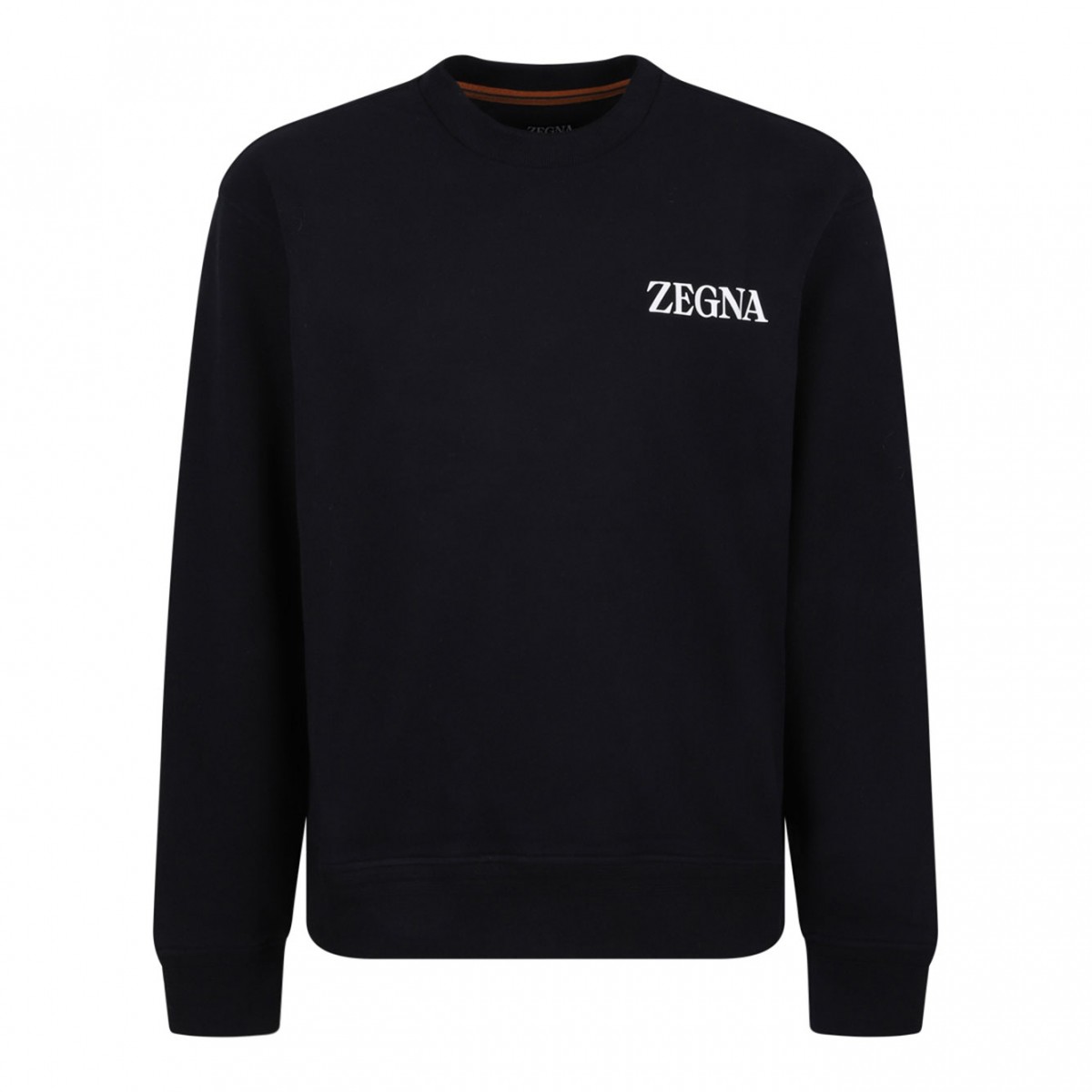 Black Logo Print Sweatshirt