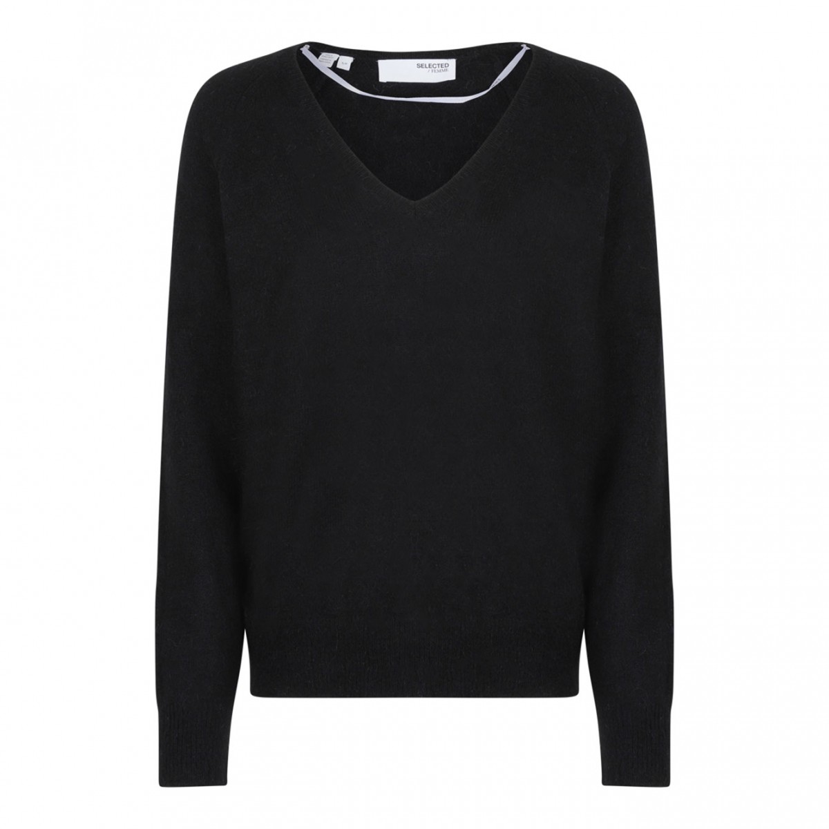 Black Knitted Sweater