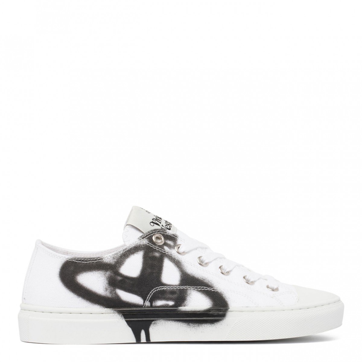 White Plimsoll Sneakers