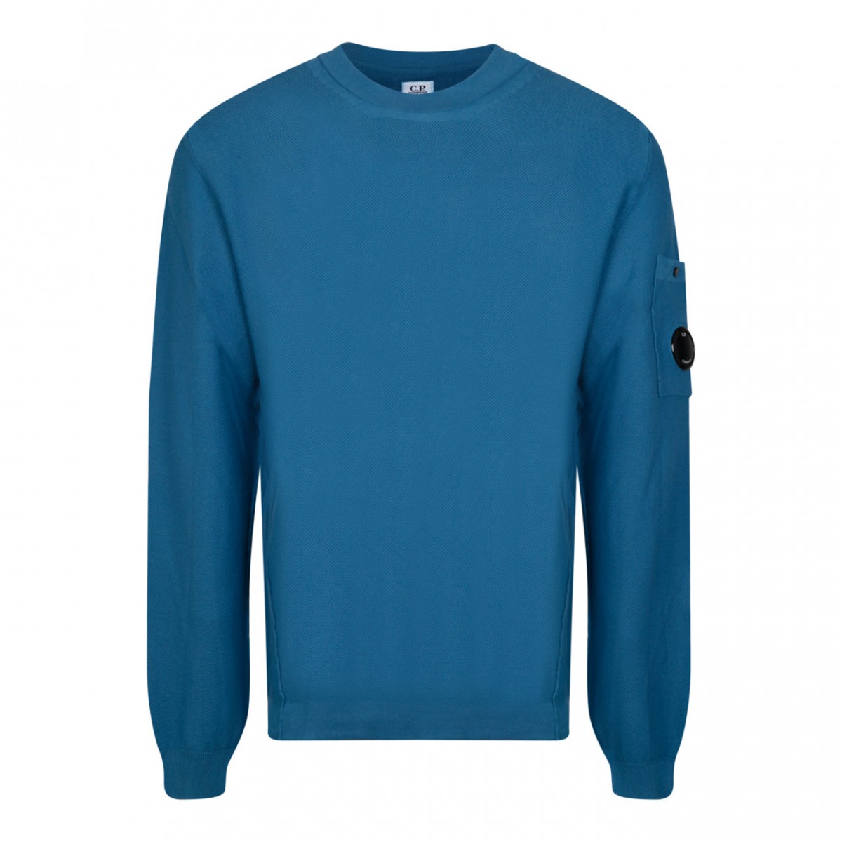 Ink Blue Logo Patch Sweatshirt