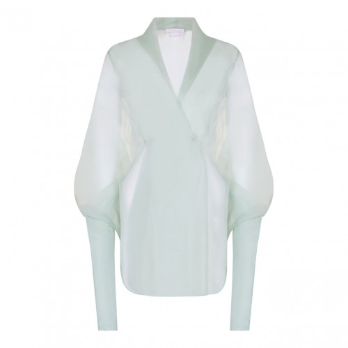 Light Green Silk Shirt