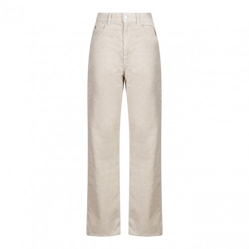 Light Beige Corduroy Trousers