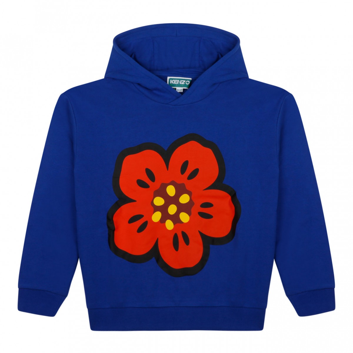 Blue Boke Flower Hoodie