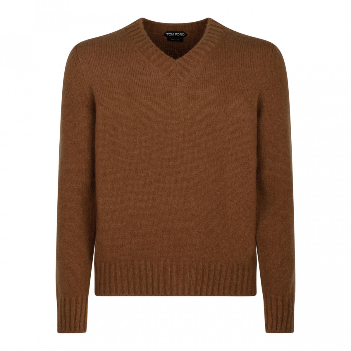 Caramel V Neck Jumper