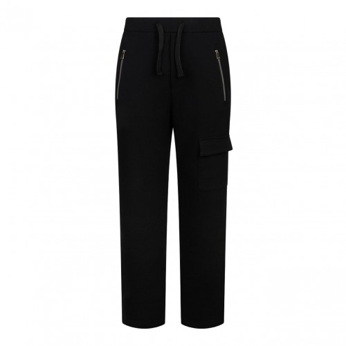 Black Cargo Trousers