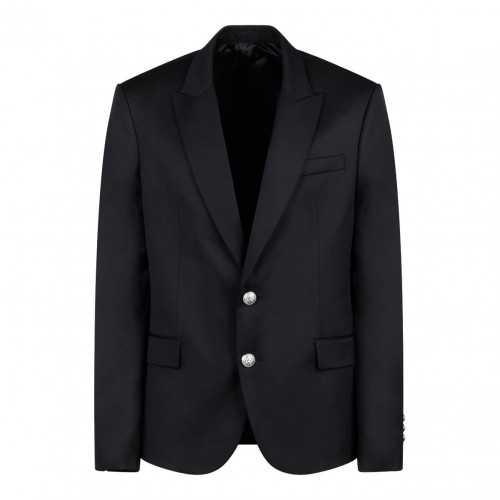 Black Two Button Jacket