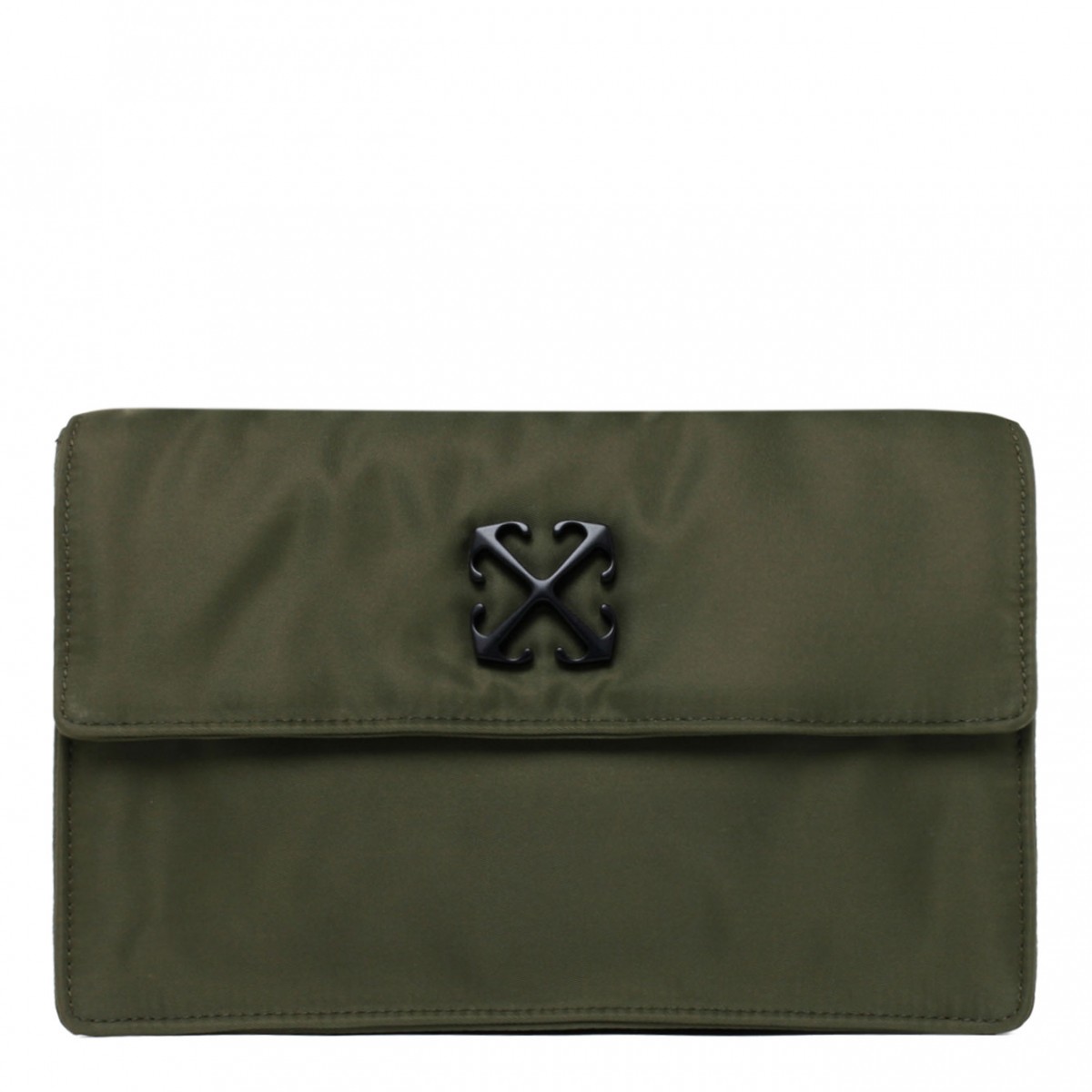 Military Green Jitney 1.4 Shoulder Bag