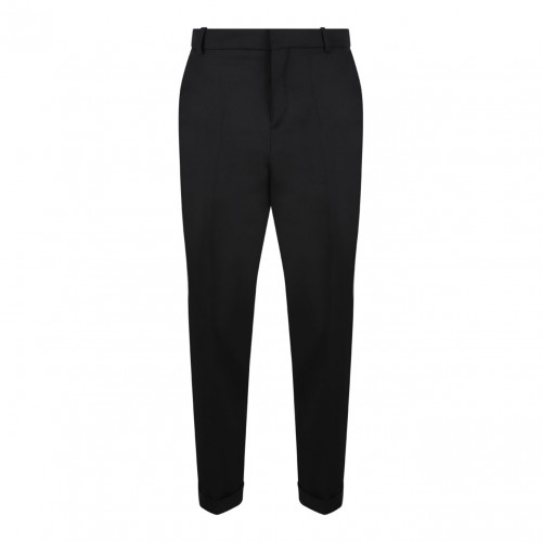 Black Tapered Trousers