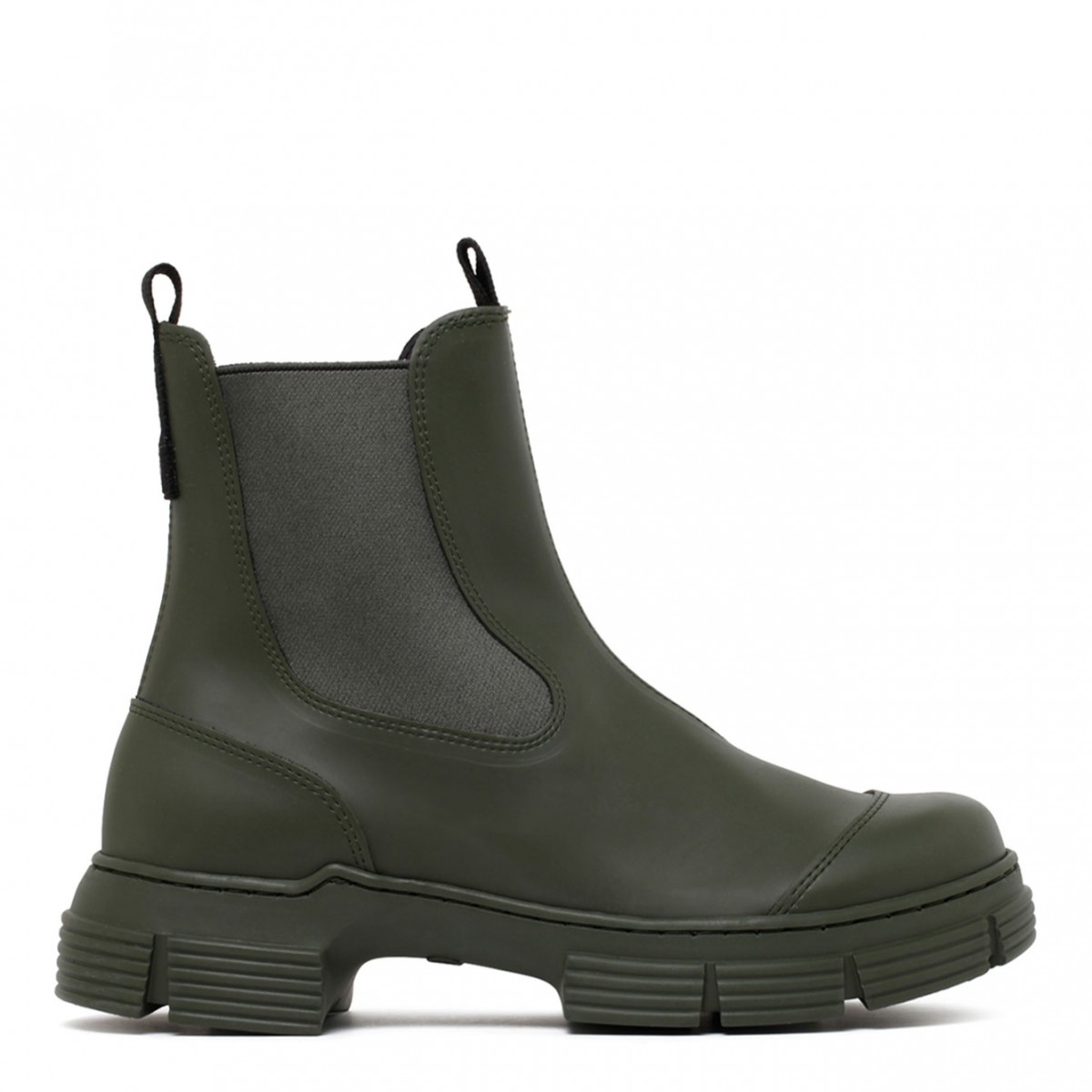 Khaki City Ankle Boots