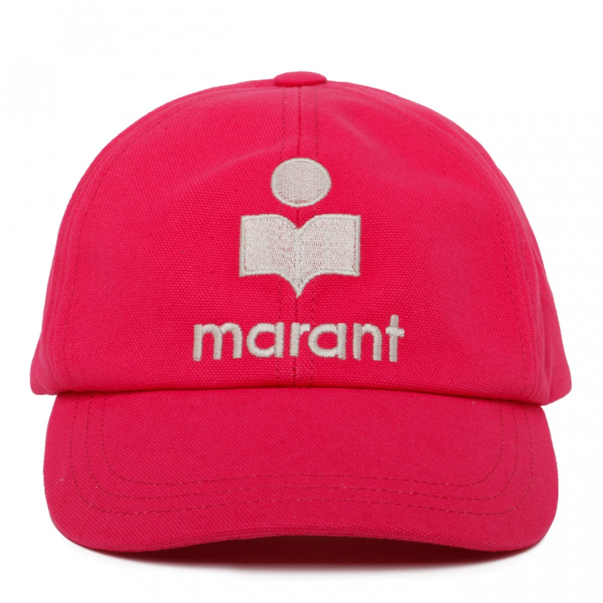 Fuchsia Cotton Baseball Cap