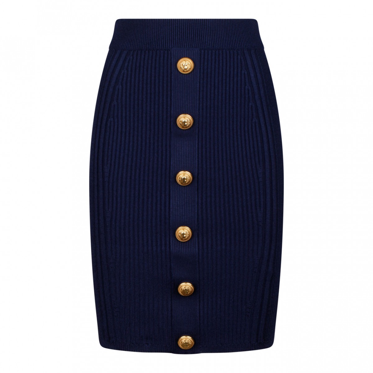 Blue Marine Pencil Skirt