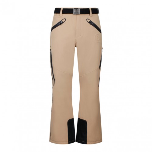 Beige and Black Ski Trousers