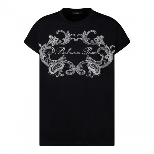 Black Iconic Paisley Print...