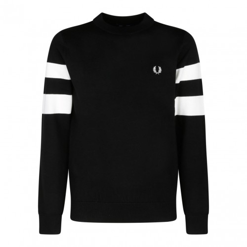 Fred Perry Black Wool...