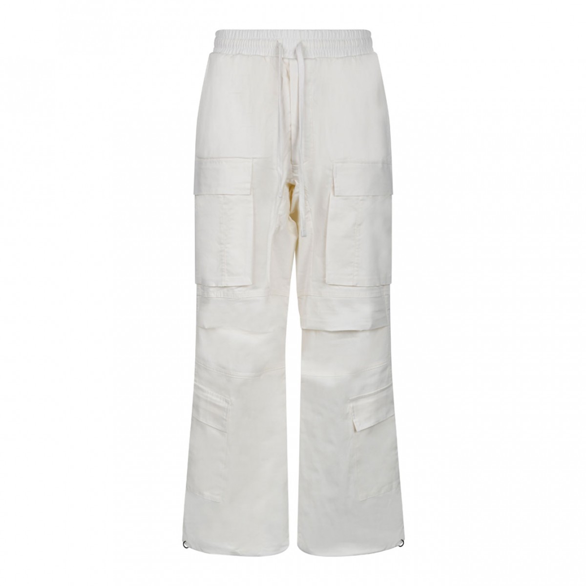 Drop Crotch Cream Trousers