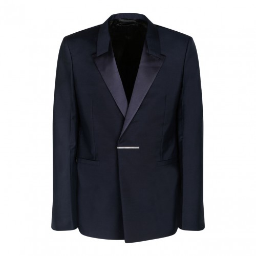 Night Blue Wool Blazer