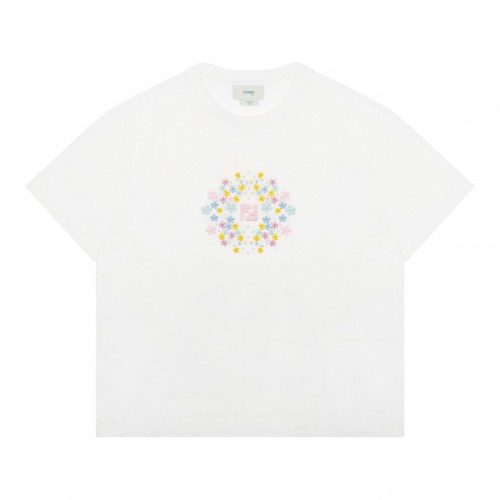 White Embroidery T-Shirt