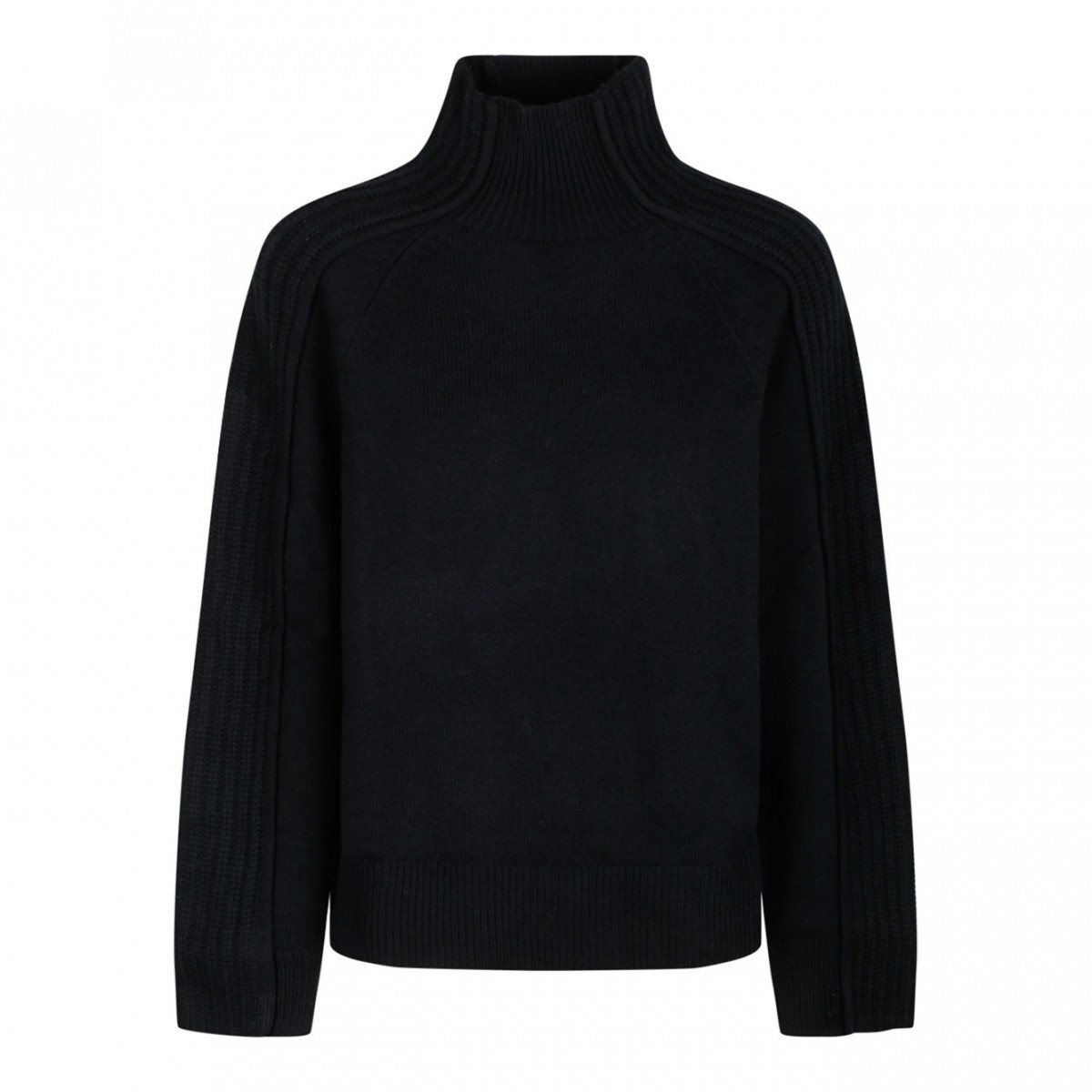 Black Wool Jumper