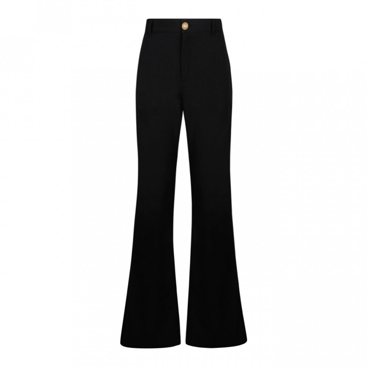 Black Crepe Trousers