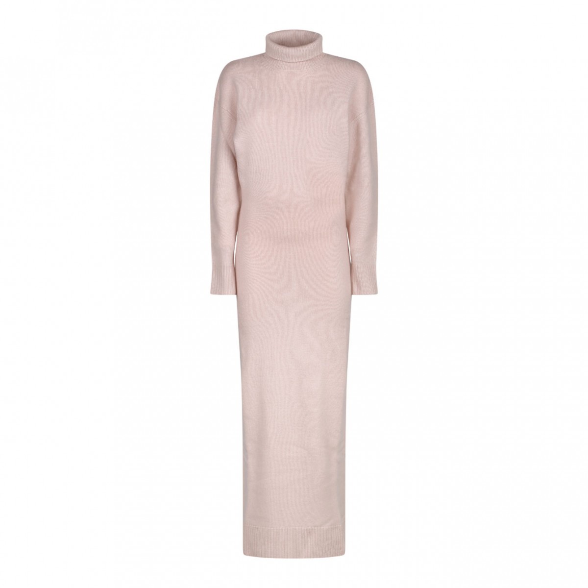 Light Pink Knitted Maxi Dress