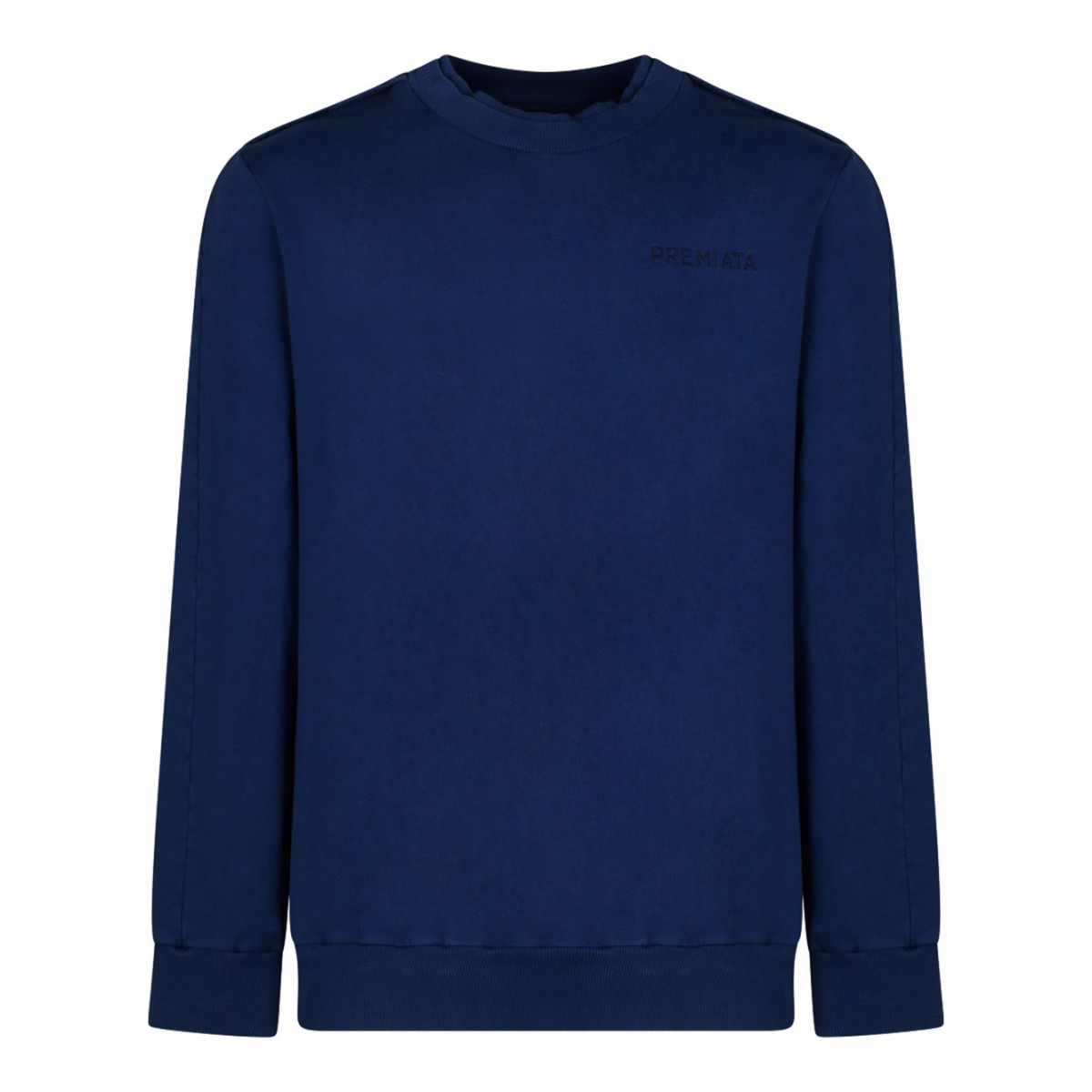 Dark Navy Cotton Sweatshirt