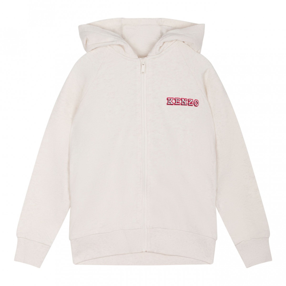 Light Beige Logo Print Sweatshirt