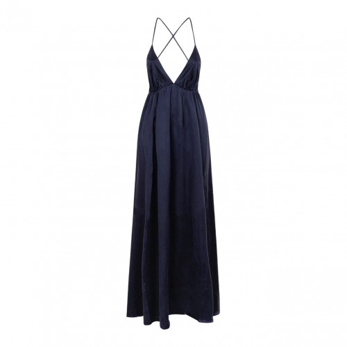 Navy Blue Slip Dress