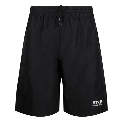 Black Shorts With Logo