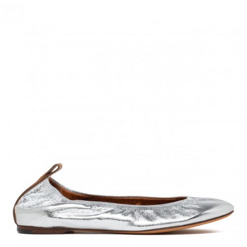 Sliver Metallic Ballerina...