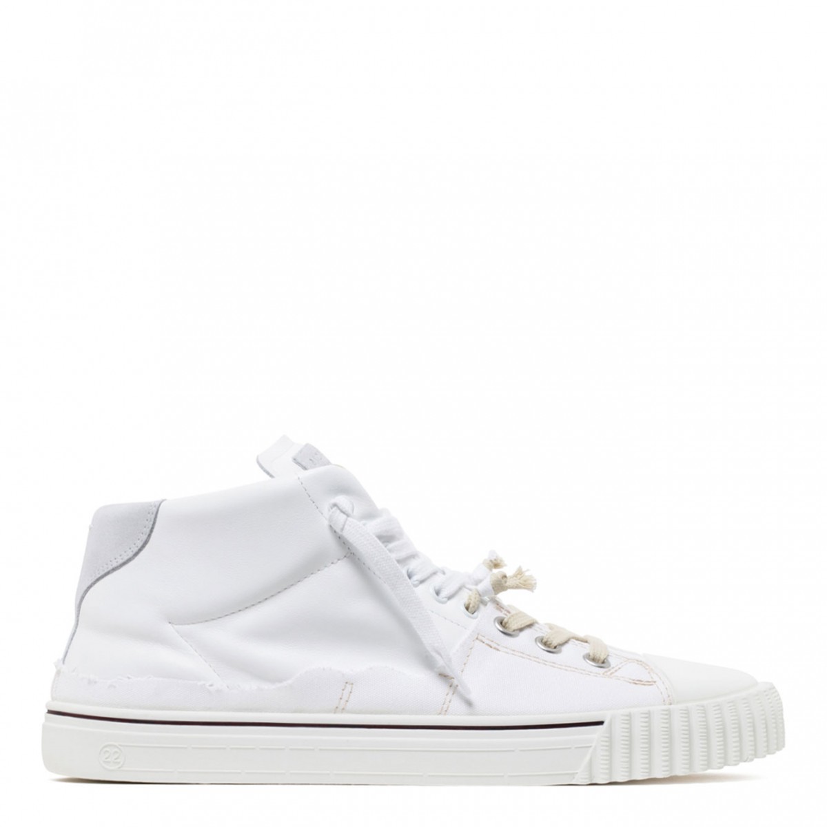 Maison Margiela White New Evolution Sneakers.