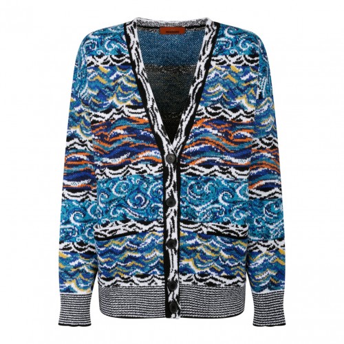 Multicolour Knitted Cardigan