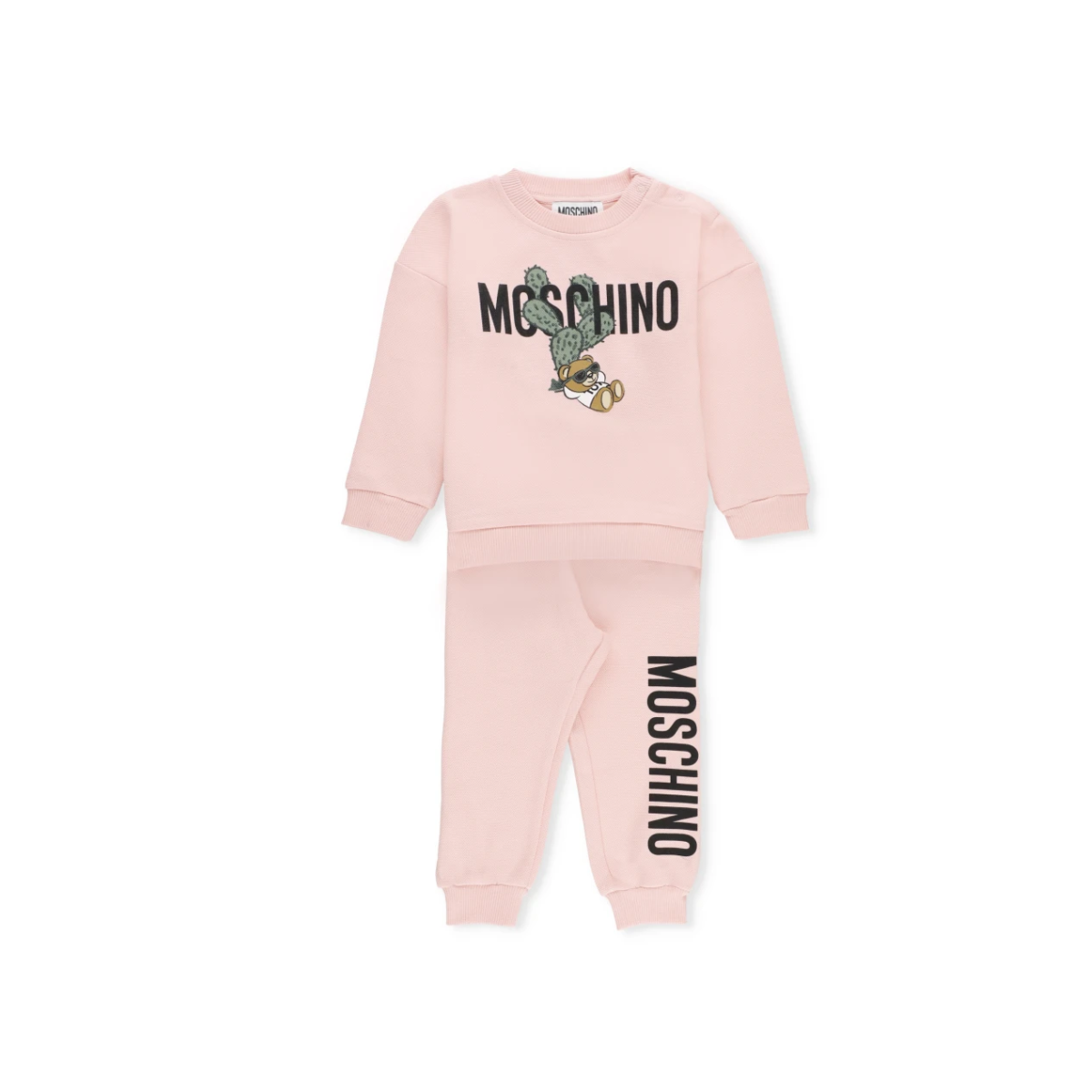 Moschino Light Pink Tracksuit Set