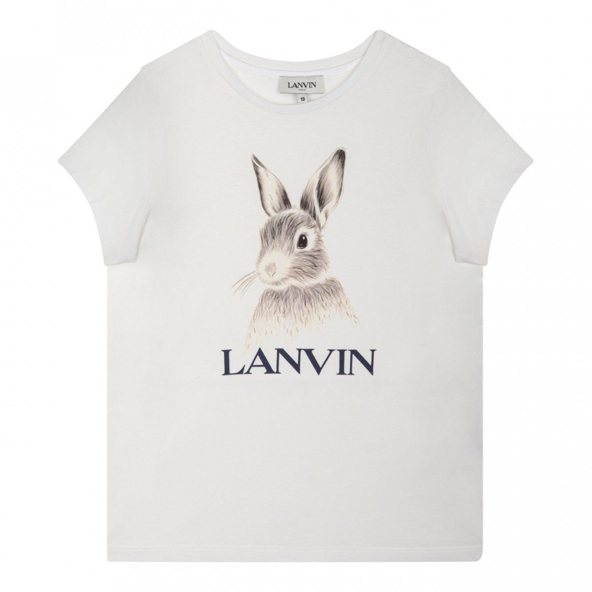 Lanvin Botanica Rubbit Print T-Shirt