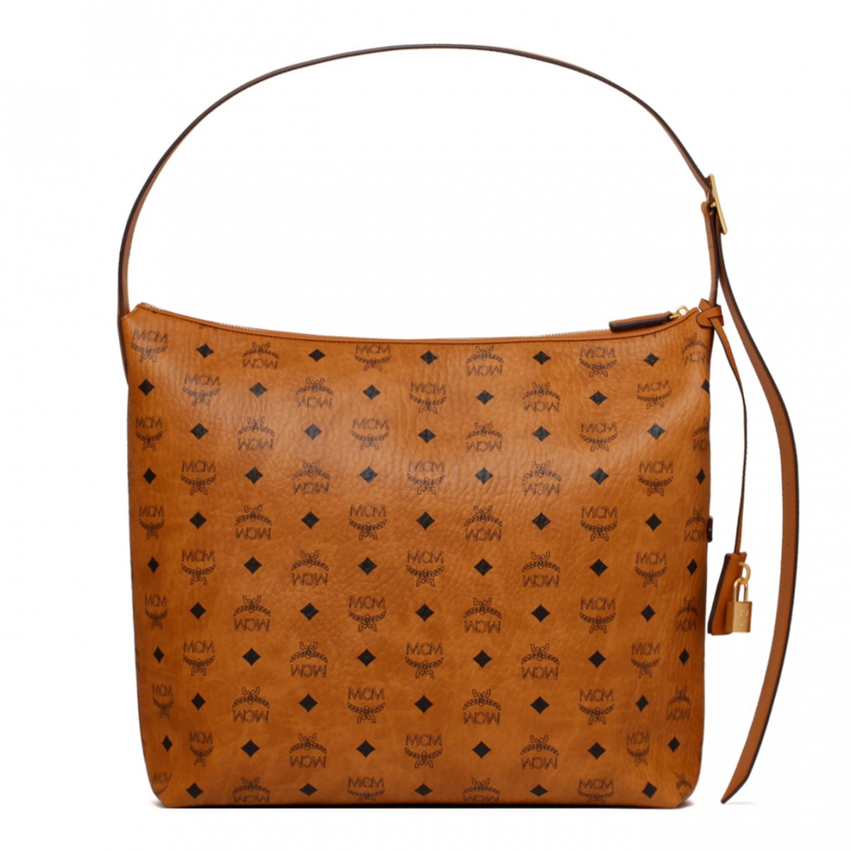 MCM Brown Hobo Bag