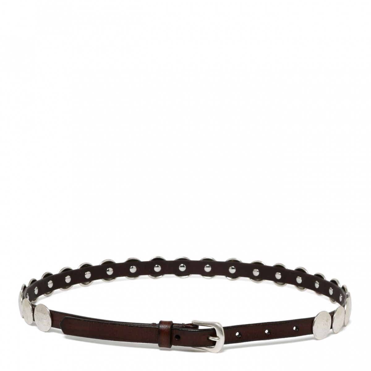 Brown Studded Belt