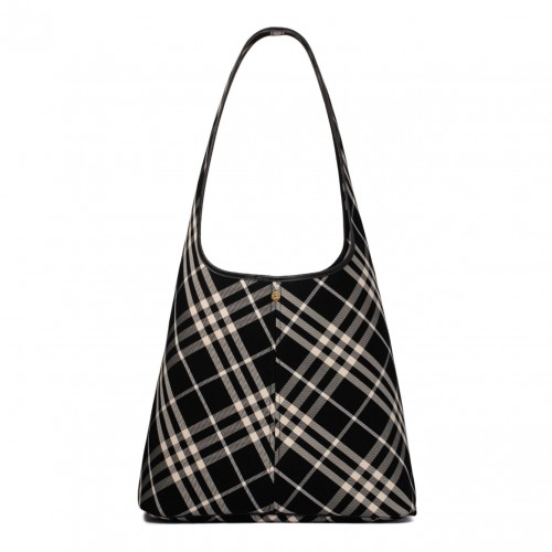 Large Check Shoulder Bag