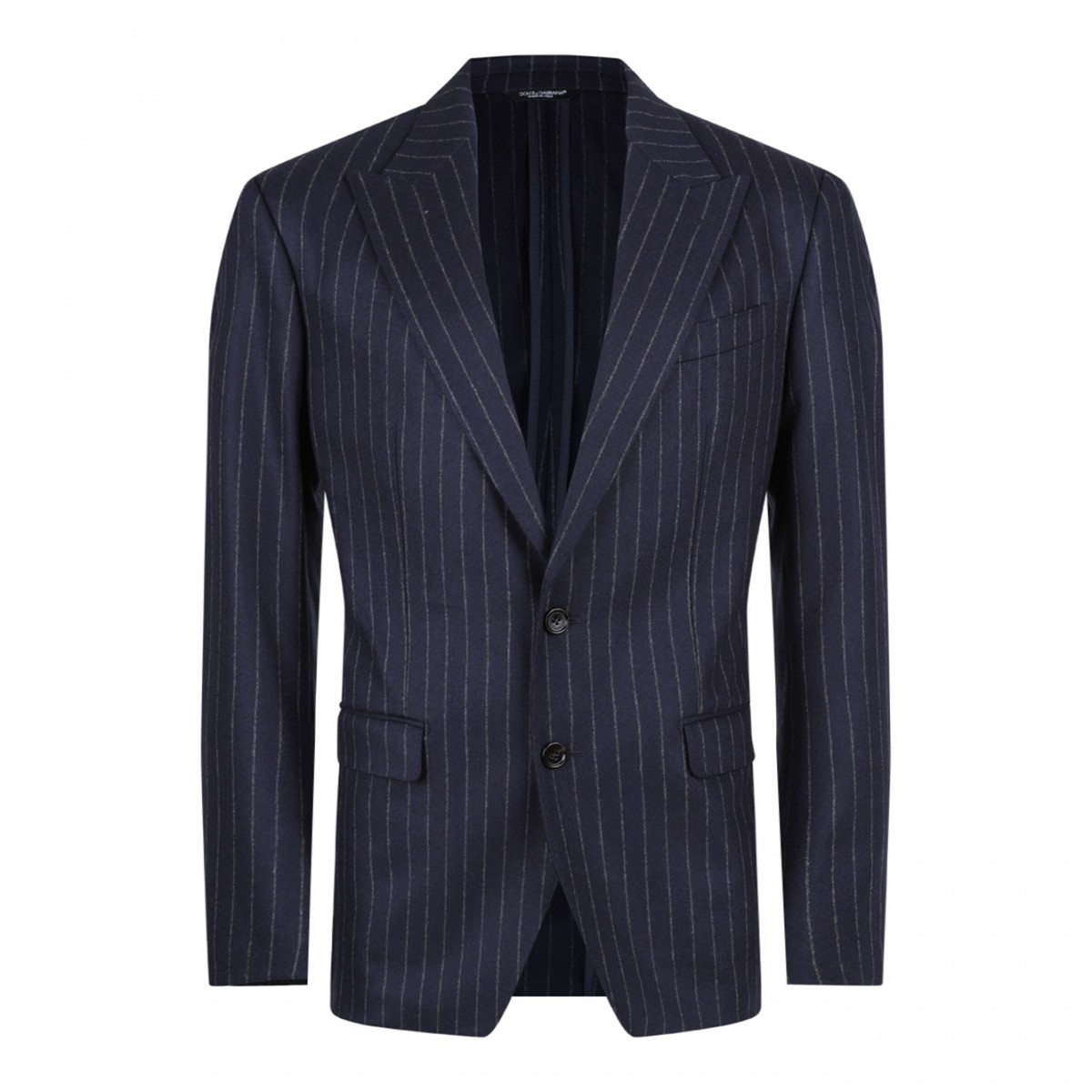 Navy Blue Pinstripe Jacket