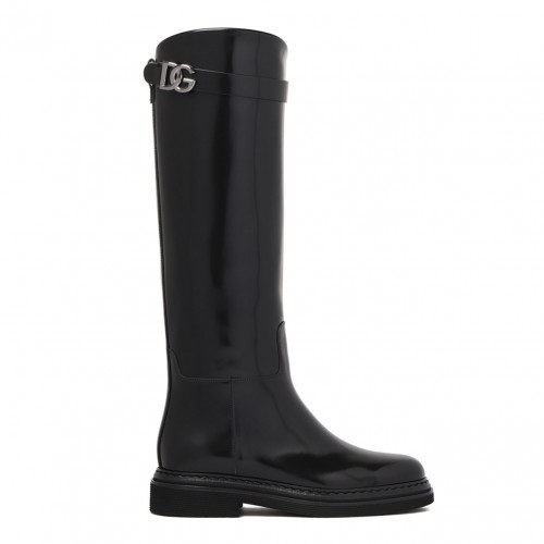 Black Equestrian Boots