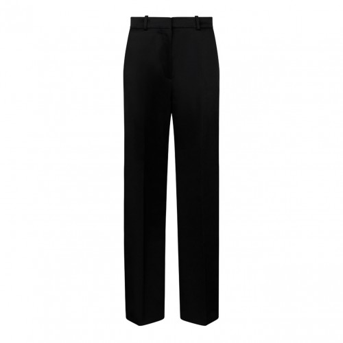 Black Satin Finish Trousers