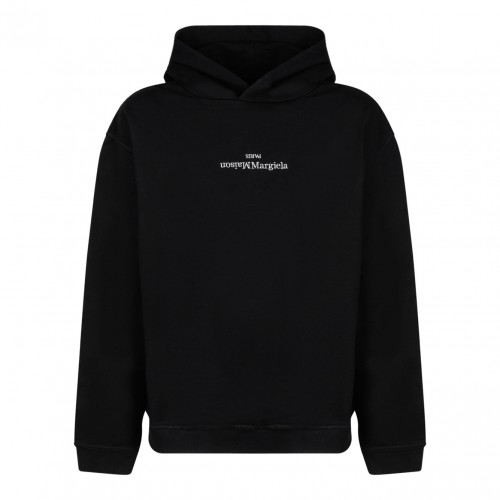 Black Hooded Sweatshirt